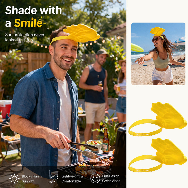 Fun Palm-Shaped Sun Hat🖐️ — Give the Sun a "High-Five" While Staying Cool