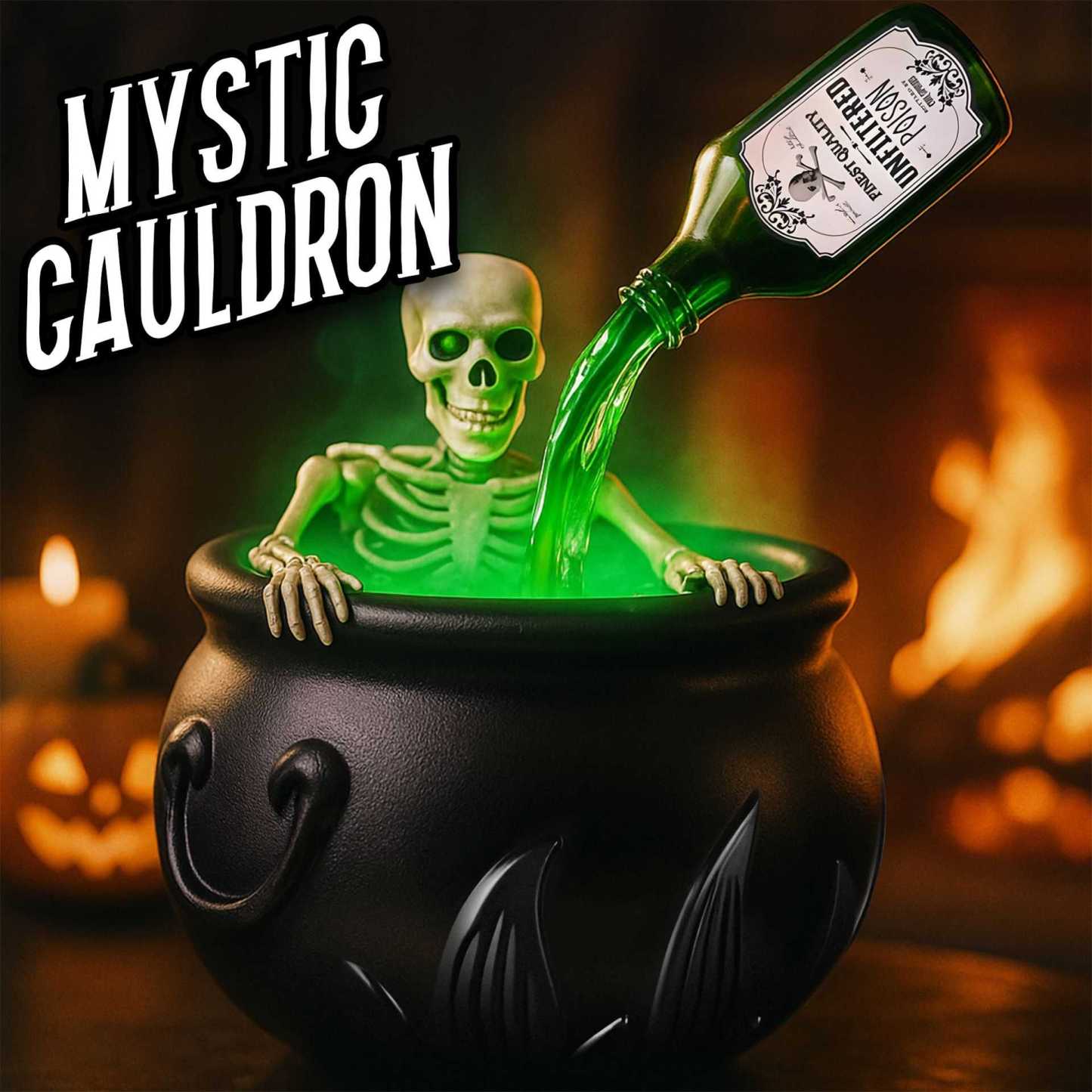 🔥 Hot Sale 50% OFF 🔥 Phantom Brew Cauldron - Trending Halloween Decoration 2025