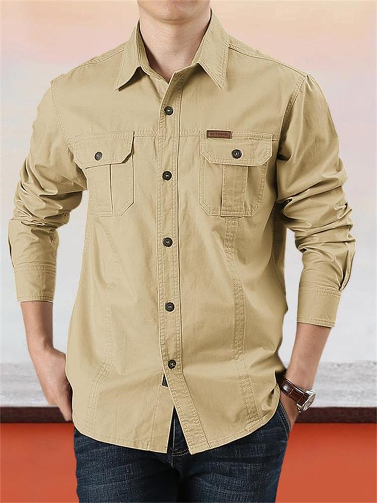 👔🔥 50% RABATT 🇩🇪 Lässiges Herrenhemd aus 100% Baumwolle – atmungsaktiv, langlebig & zeitlos klassisch ✨