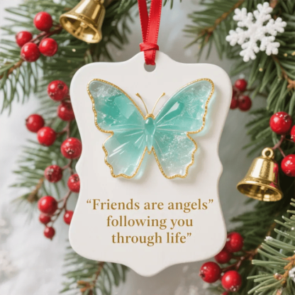 Butterfly Angel Christmas Ornament