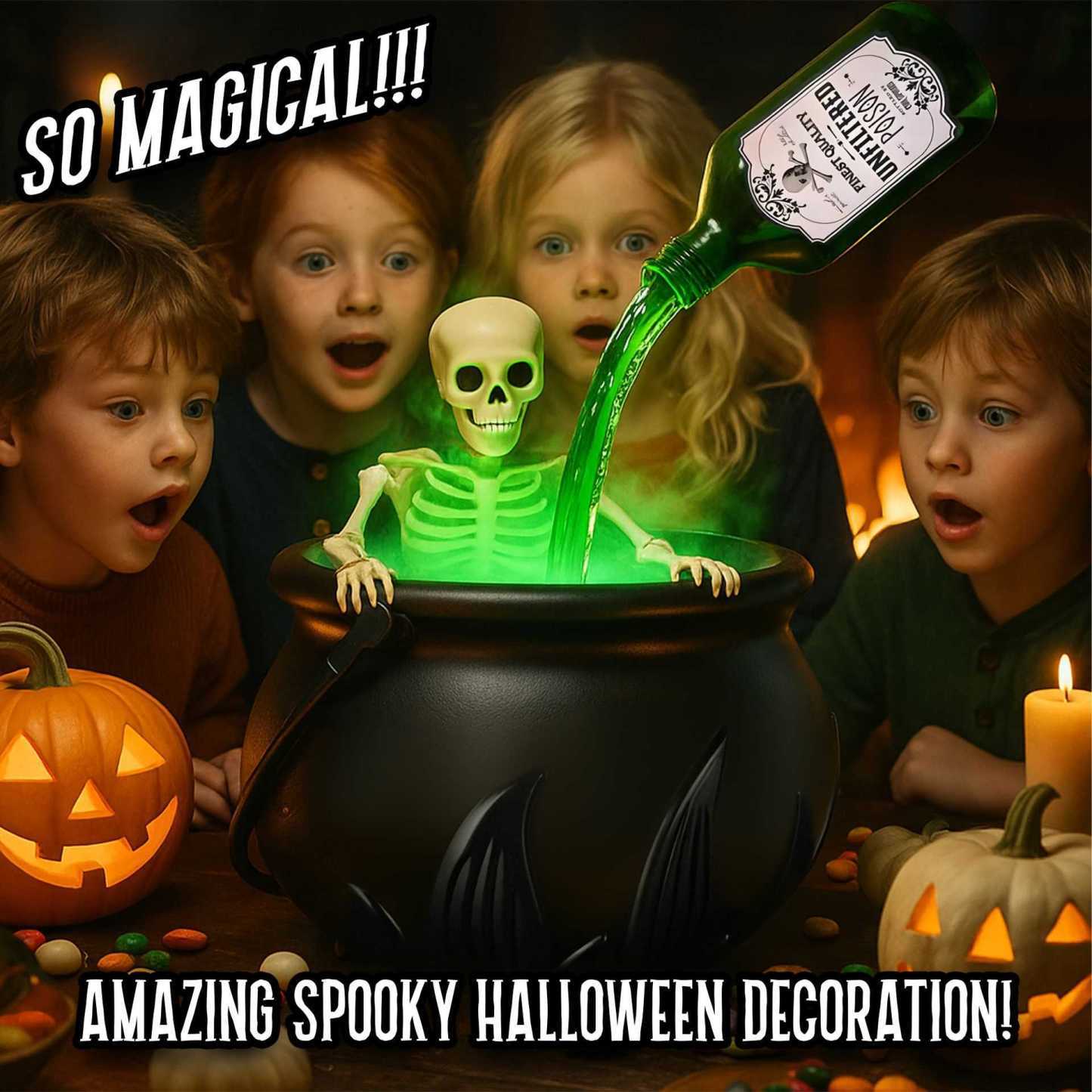 🔥 Hot Sale 50% OFF 🔥 Phantom Brew Cauldron - Trending Halloween Decoration 2025