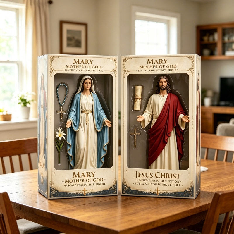 Jesus Christ & Mary Mother of God Limited Edition Figures