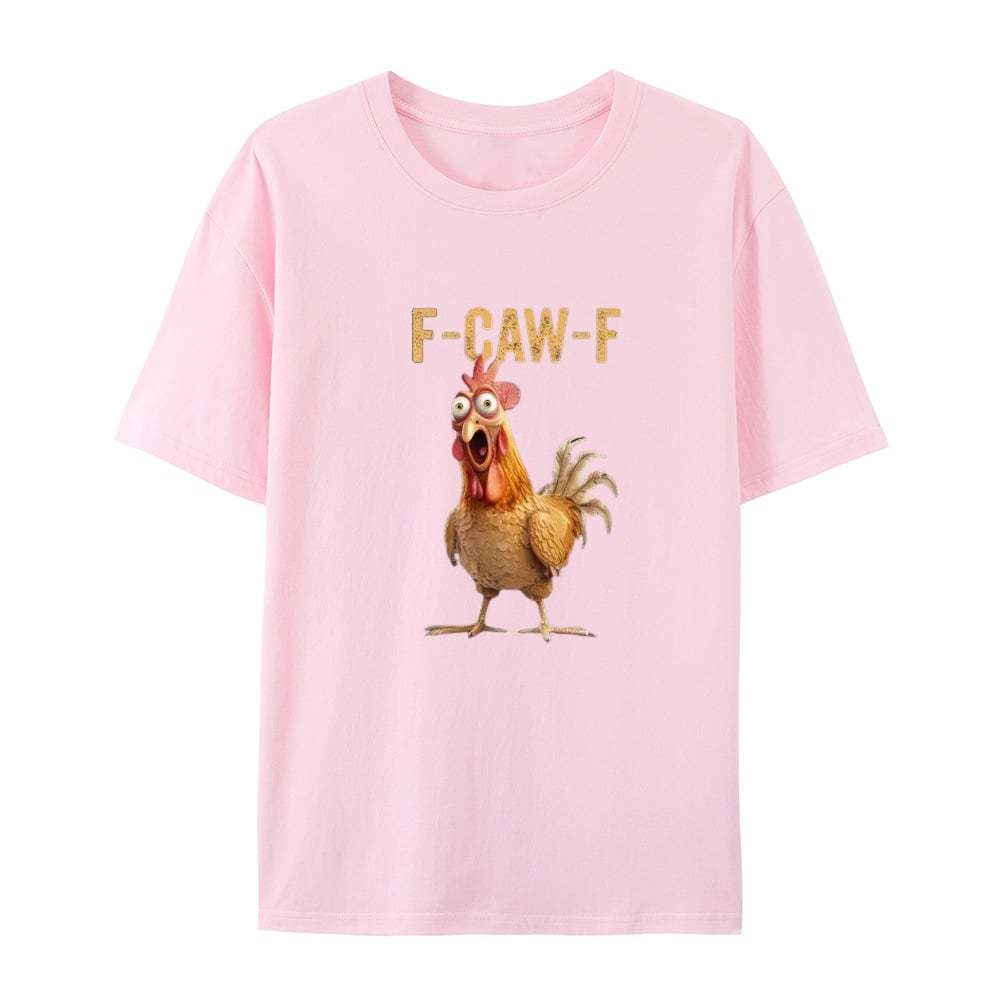 🔥Last Day 50% OFF🐦‍⬛Funny F-Caw-F Chicken T-Shirt