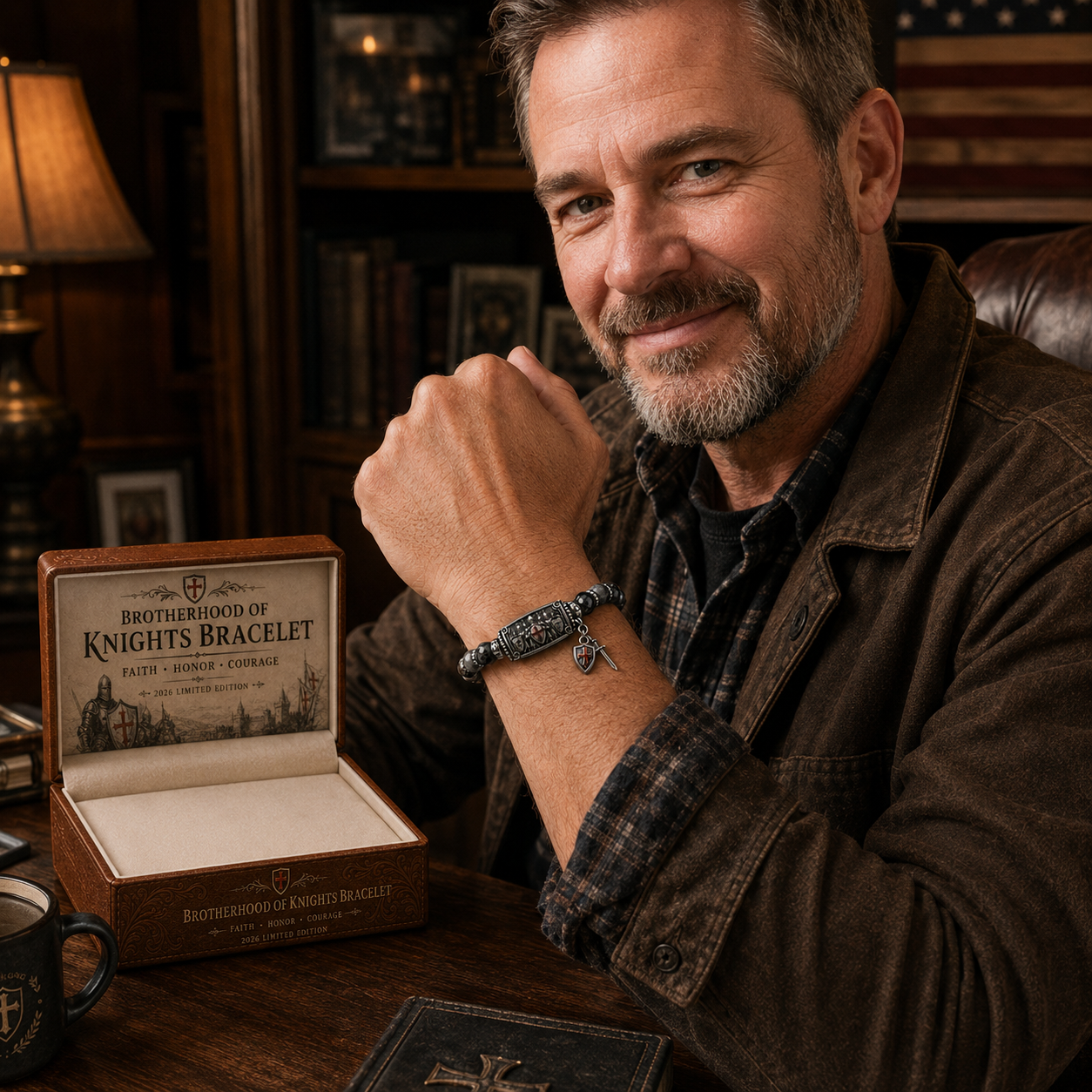 Brotherhood Of Knights Bracelet – A Symbol of Faith, Honor & Courage