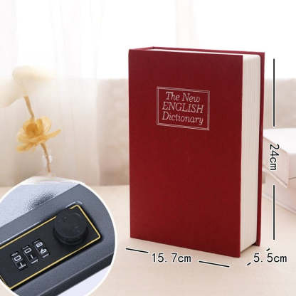 🏆New Year 50% OFF - Hidden Book Safe Lock Box