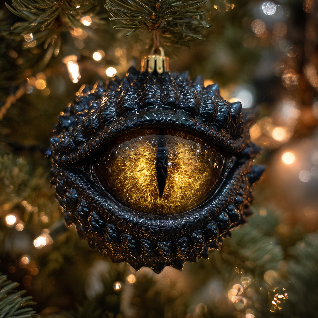 🎄✨ Dragon Eye Christmas Ornament