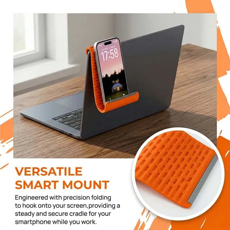 🔥2026 Hot Sale📱 Foldable Silicone Phone Stand – Flexible & Portable 🔄