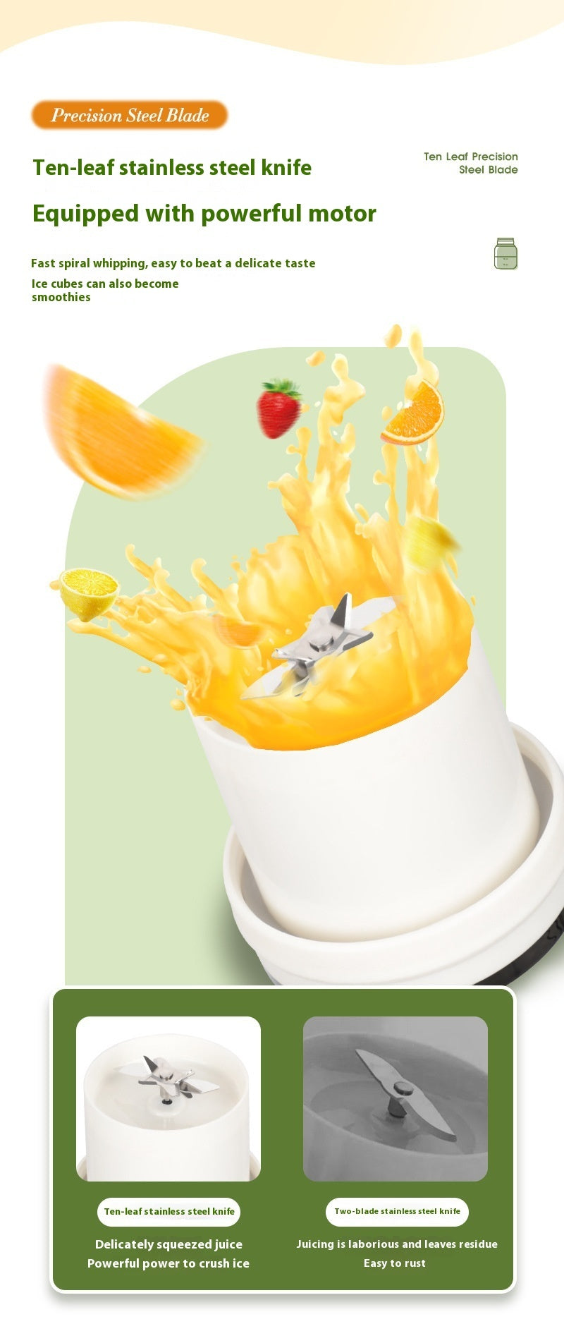 Portable Fruit Juicer Cup