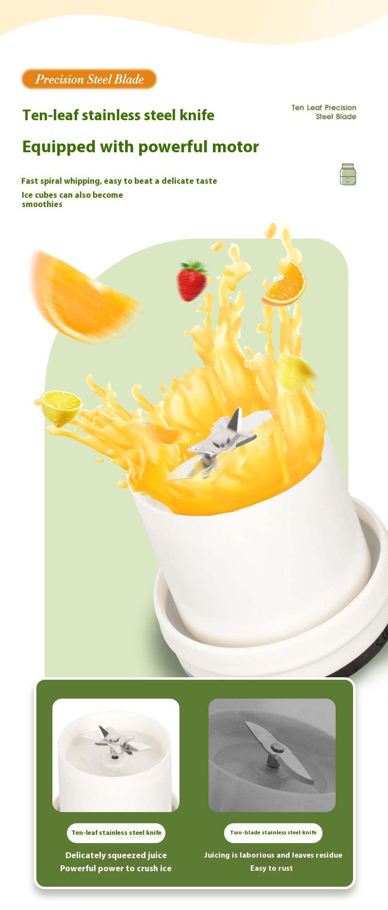 Portable Fruit Juicer Cup