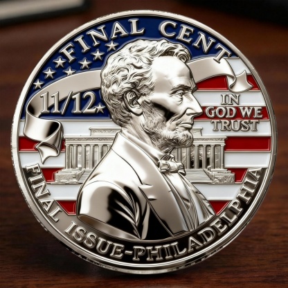 🏆New Year 50% OFF - The Last Cent Commemorative Coin - Smooth version