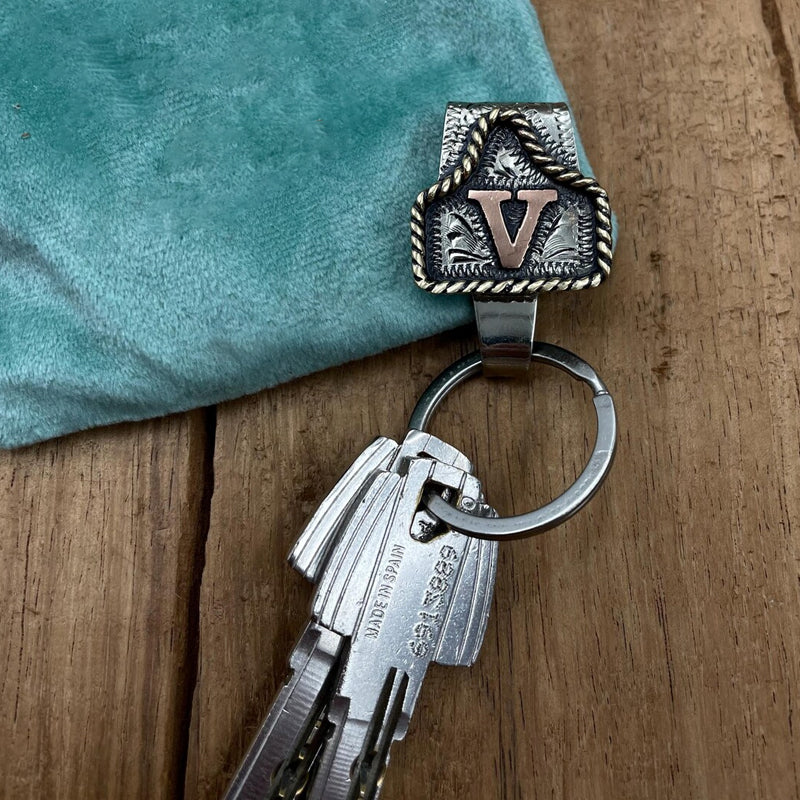 🔥Hot Sale 50% off🌟Western Initial Key Clip