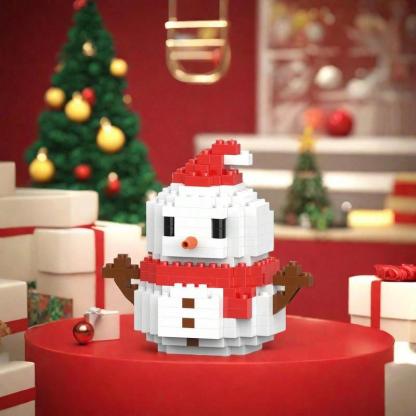 Christmas Building Blocks 6 Pack Set