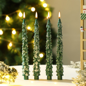 Christmas Tree Flameless Tapers Candles Remote Control LED Candles