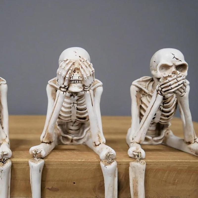 🎃👻💀Halloween Fireplace Simulation Skull Combination