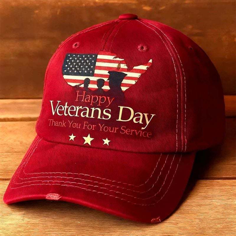 ✨Crafted by Hand Embroidery-💖Heroes Never Forget Hat(✝️Keep Their Memory Alive)