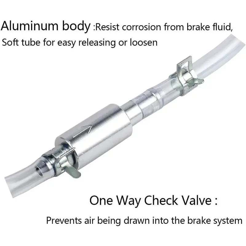 🔥Last Day 50% OFF - 💥Brake Bleeder Hose One Way Check Valve
