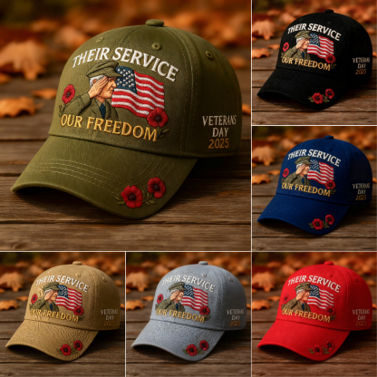 🌹 Heroes Never Forgotten Remembrance Cap ✝️