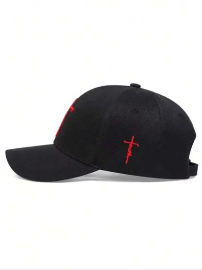 ✝️Father's Day 50% OFF-Handmade “Faith” Cross Embroidered Cap