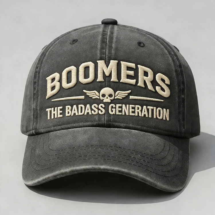 Boomers The Badass Generation Baseball Cap