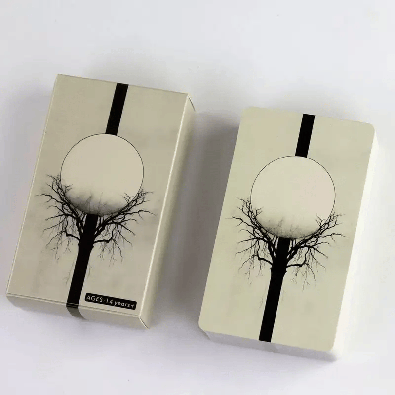 🔥Last Day 50% OFF - 🖤Horror Tarot Card Deck: Spooky, Stylish 78-Card Set 🎴👻