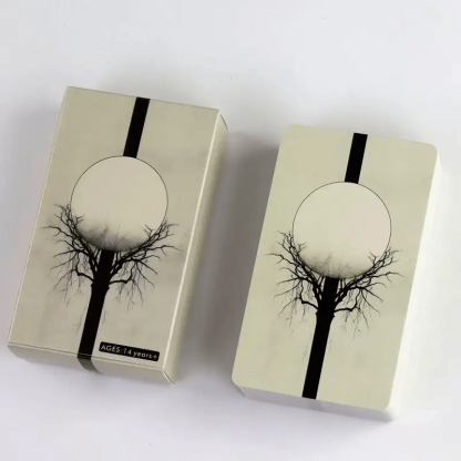 🔥Last Day 50% OFF - 🖤Horror Tarot Card Deck: Spooky, Stylish 78-Card Set 🎴👻