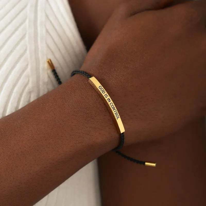 🎁Buy 1 Get 1 Free 🙏Inspire Bracelet “God is in control”