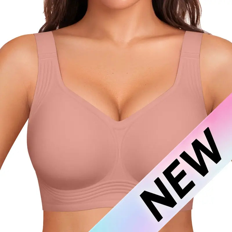Comfortable Wireless Full Coverage Jelly Smoothing Bra