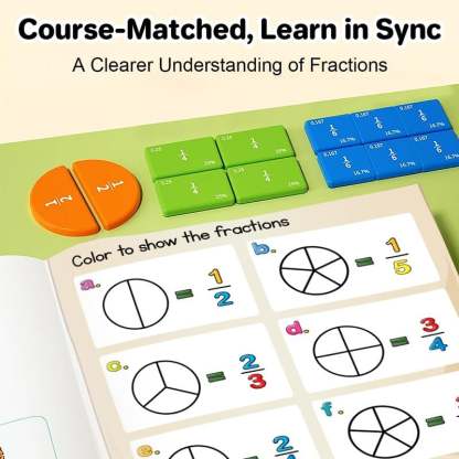 🔥Last Day 49% OFF 📚🧲Magnetic Fraction Demonstration Book