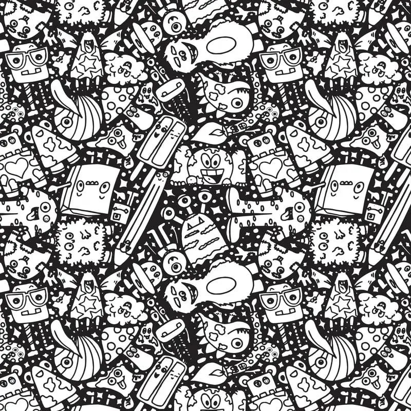 DIY Coloring Blanket 50x60 Inch Fleece Throw for Kids & Adults with 24 Marker Pens