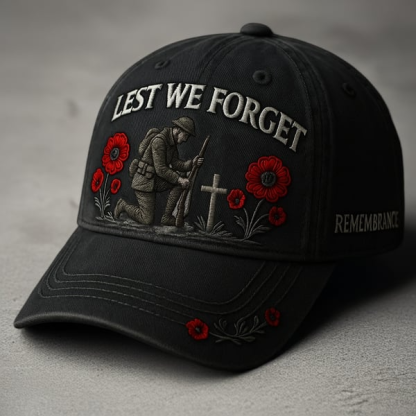 🌹Heroes Never Forgotten Remembrance Cap✝️ Keep Their Memory Alive