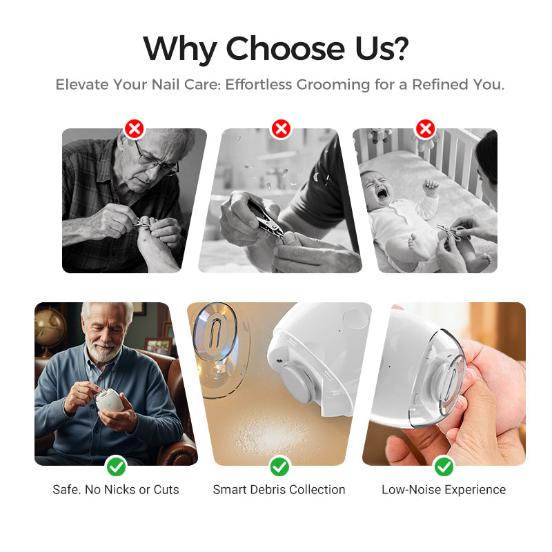 🎁⚡50K+ SOLD!🔥Universal Automatic Fingernail Grinder