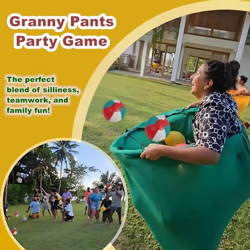 🔥Granny Pants Ball Game – The Ultimate Family Game for Holiday Gather