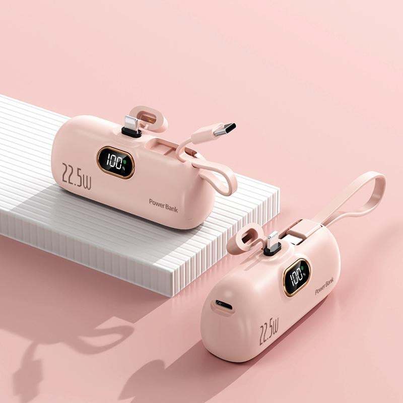 🎉⏰5000mAh Mini Portable Charger Power Bank for phone🔋