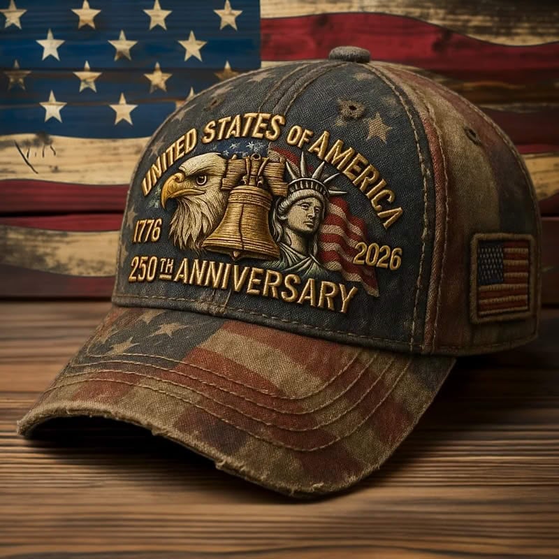 🔥LAST DAY 49% OFF - America 250th Anniversary Patriotic Cap