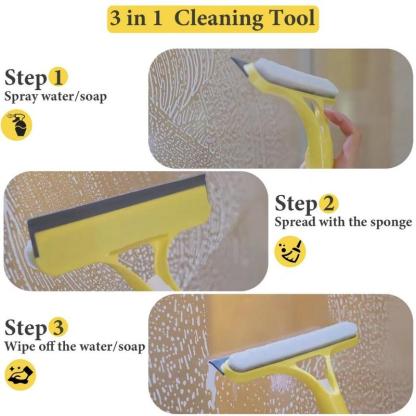 💥🔥3 in 1 Window Cleaning Scraper