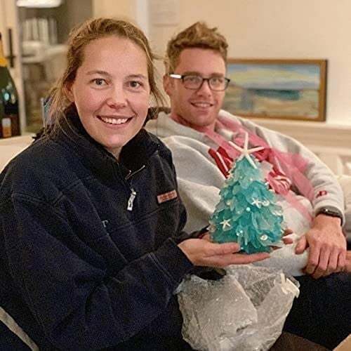 49% OFF🔥Sea Glass Christmas Tree Creative Christmas Decoration