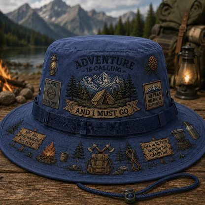 🌲Adventure Is Calling Tribute Boonie Hat