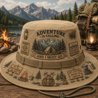 🌲Adventure Is Calling Tribute Boonie Hat