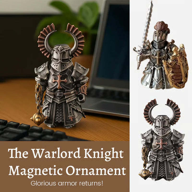 🔥LAST DAY 49% OFF - Removable Warlord Knight Magnetic Ornament