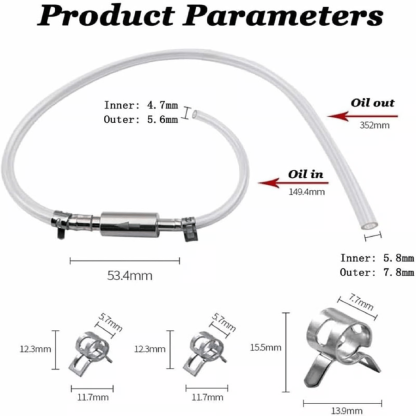 🔥Last Day 50% OFF - 💥Brake Bleeder Hose One Way Check Valve