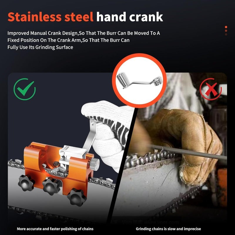 Precision Chainsaw Sharpening Jig