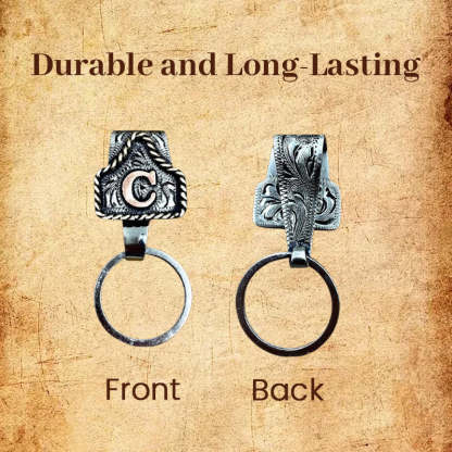 🔥Hot Sale 50% off🌟Western Initial Key Clip