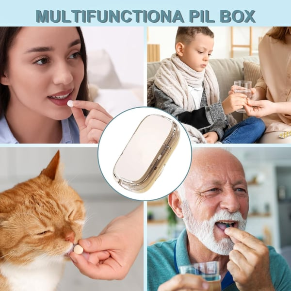 🔥🔥Last Day 50% OFF - Multifunctional Pill Cutter, Efficient Tablet Splitter