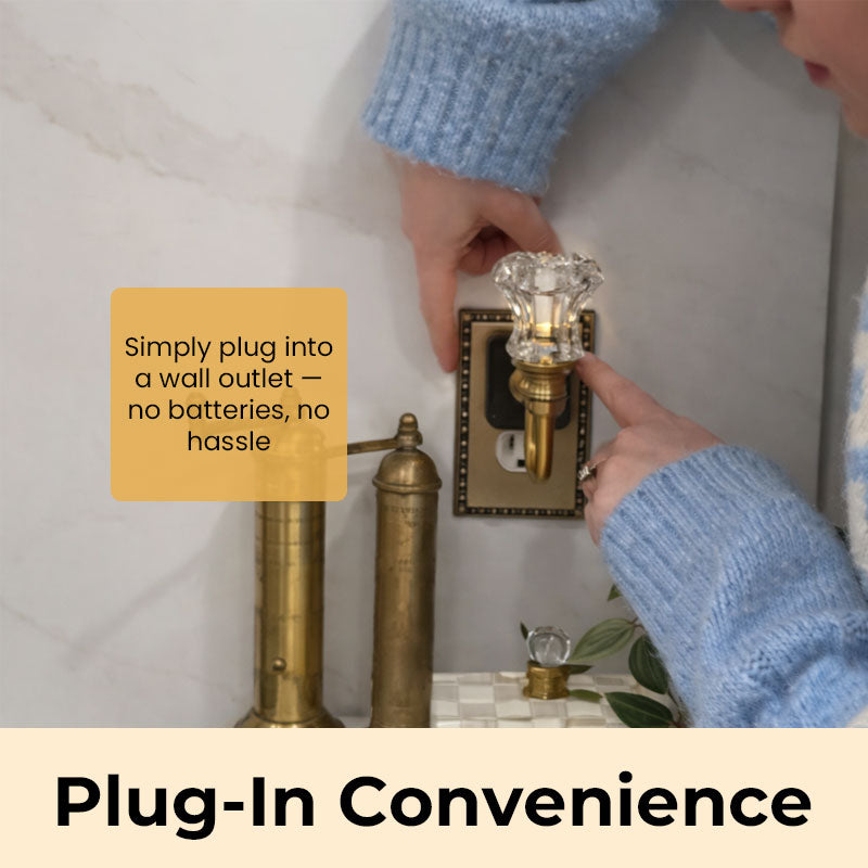 🔥Last Day 50% OFF - Vintage Wall Sconce Plug-In Night Light