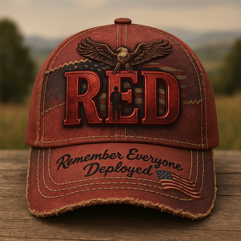Red Friday Vintage Baseball Cap