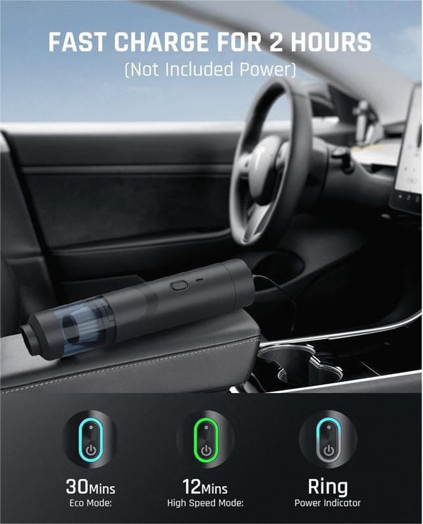 💥LAST DAY SALE 49% OFF💥Slim V8 Mate Cordless Car Vacuum High Power 13000Pa/30AW