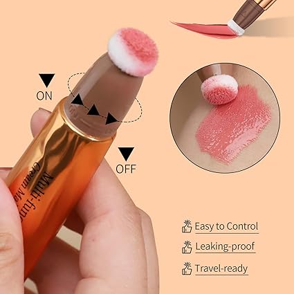 🎁LAST DAY  BUY 1 GET 1 FREE 💖Blush Wand & Contour Wand Duo，Liquid blush and contour