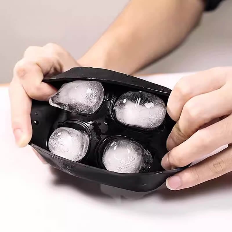 💀DIY Silicone Skull Ice Cube Tray – Giant Slow-Melt Skull for Whiskey & Cocktails – Food-Grade & Multi-Use Mold 🥃