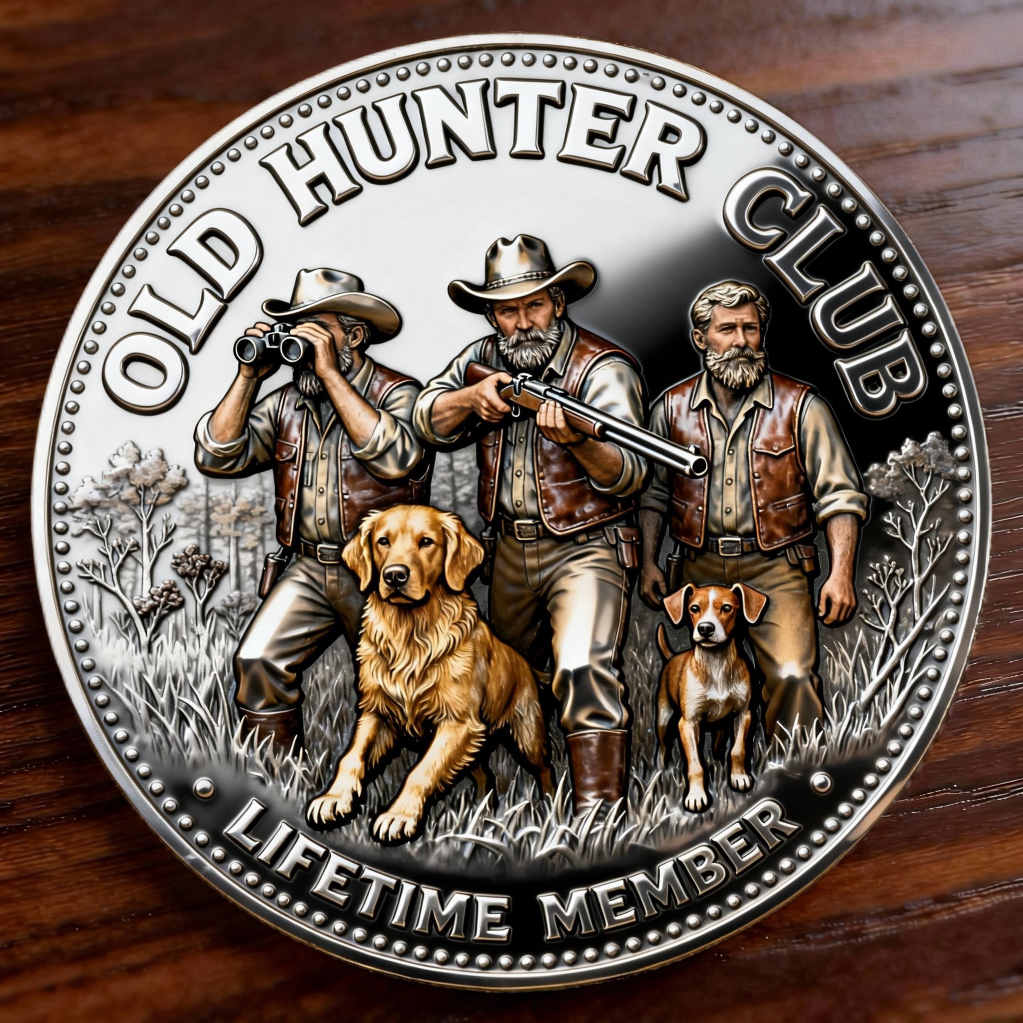 🏆Flash Sale 50% OFF - 🦌Old Hunter Club: Lucky Coin & Lifetime Glory Medal