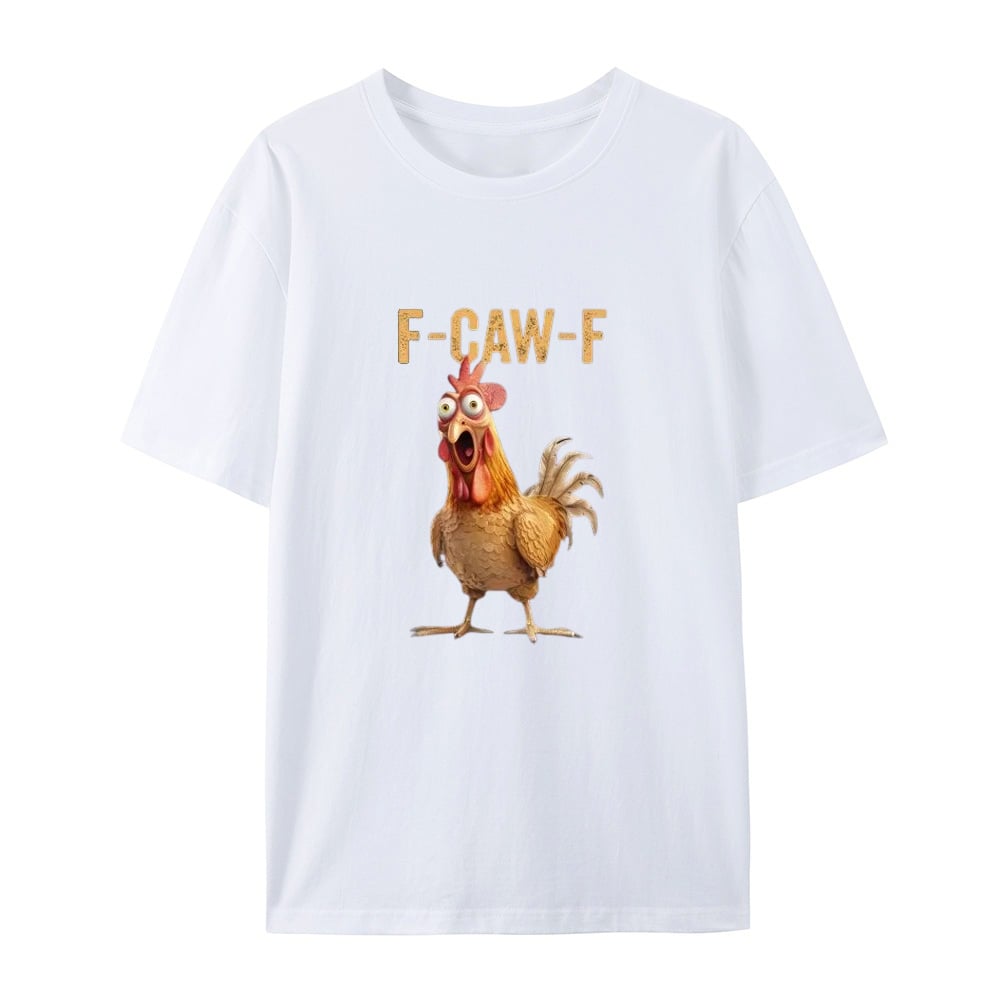 🔥Last Day 50% OFF🐦‍⬛Funny F-Caw-F Chicken T-Shirt